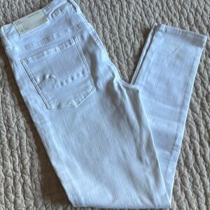 White High Rise Jegging